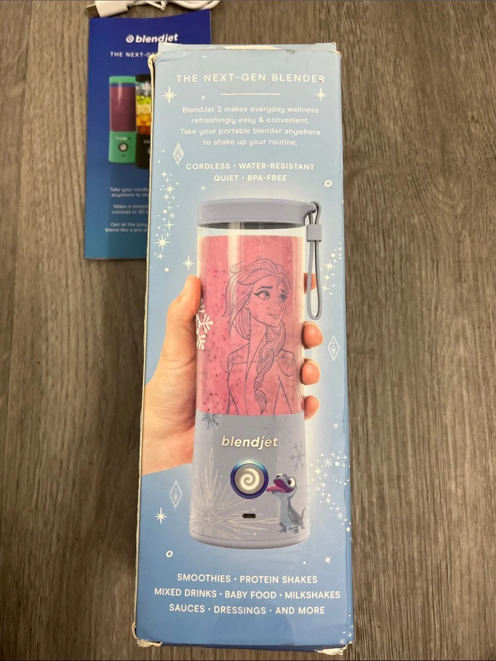 Disney Blendjet portable blender Elsa
